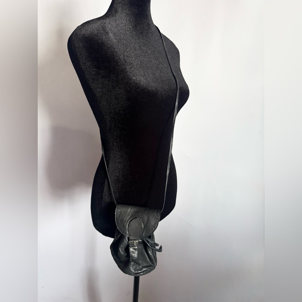 Mini Leather Bucket Bag - Picture 4 of 5